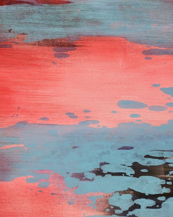 REFLECTION V - Contemporary Abstract Painting
