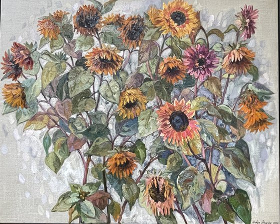 Trondheim sunflowers