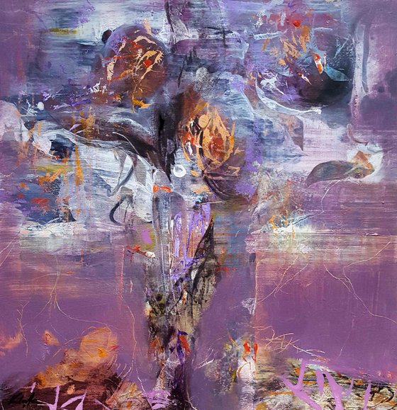 Flowers of eternity about personal meditation time wear art ancient oneiric dreamlike by KLOSKA