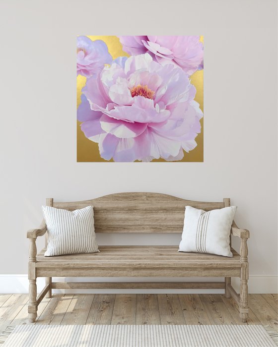 Weightless. Realistic Peonies