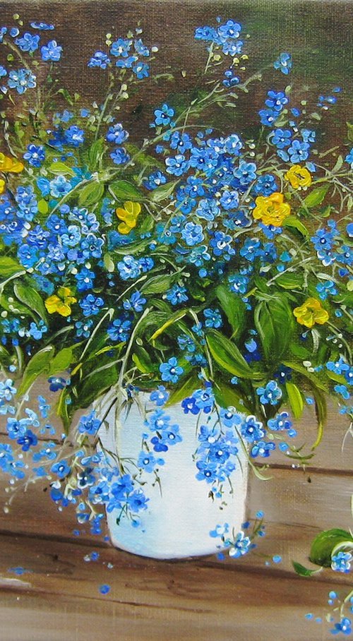 Forget Me Nots by Natalia Shaykina