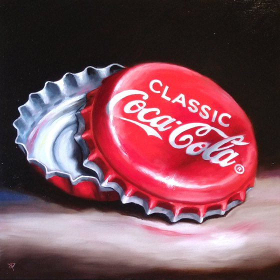 Classic Coca Cola still life