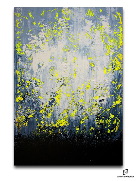 150x100cm. / abstract painting / Abstract 1153