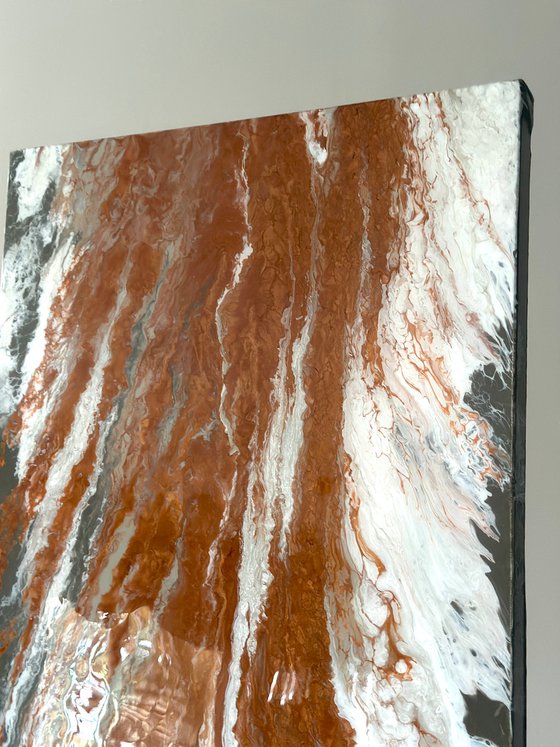 Diptych "Sillage" (Light Panel)