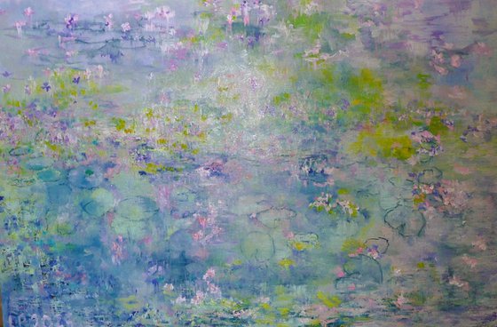 Pale Blue Waterlilies 2025