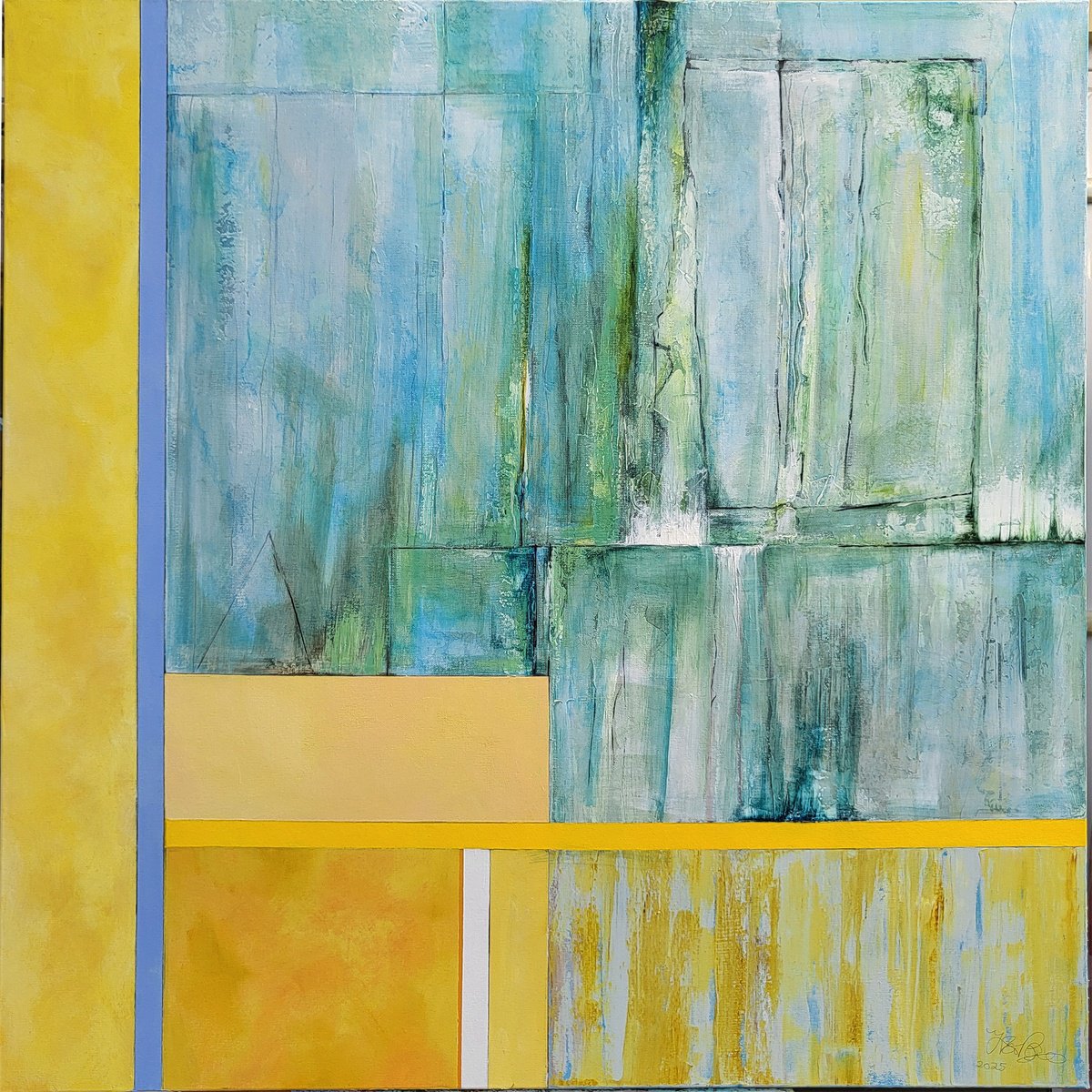 The Silence - 2 By Frank Barnes, 39 X 39, Artwork For Sale On Artfinder