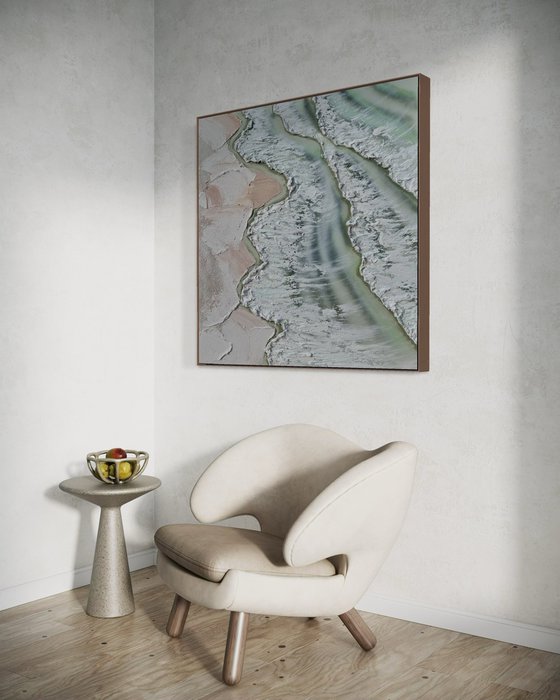 Whitsundays Green Tide 90x90 FLASHSALE