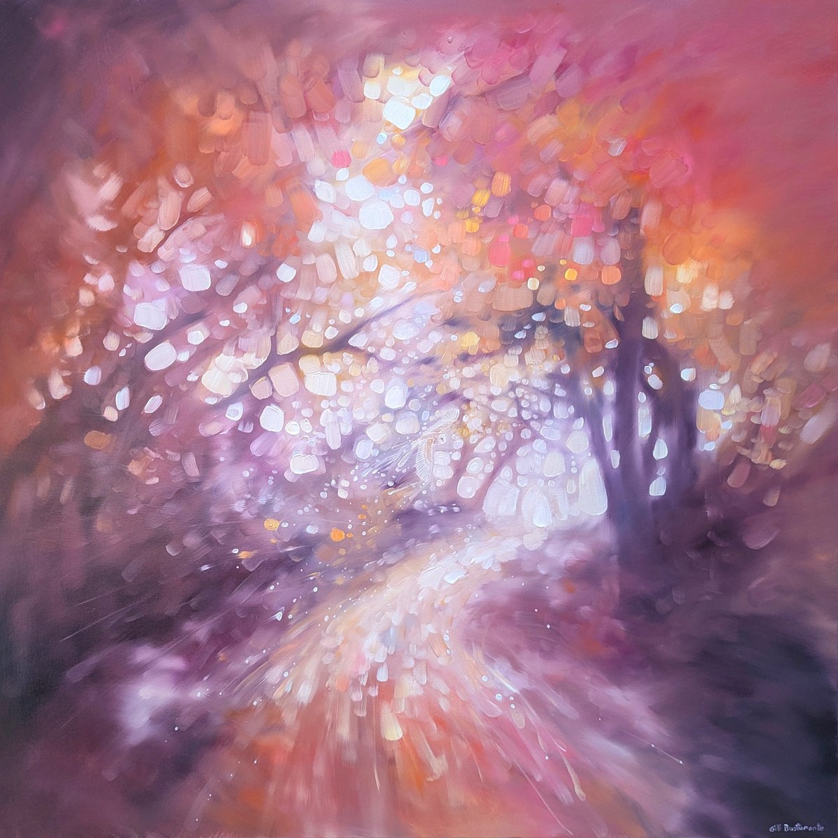 Hope Springs Eternal By Gill Bustamante, 36 X 36, Artwork For Sale On Artfinder