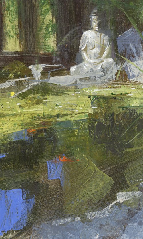 Japanese garden by Ray Belletty