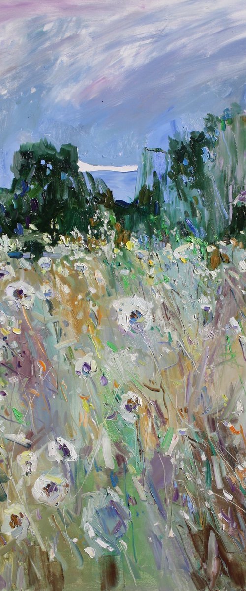 "Field of flowers " by Yehor Dulin