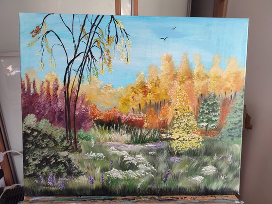 Whispers of the Sunny Forest