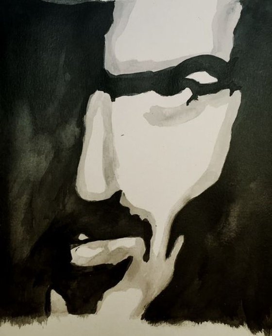 George - ink painting