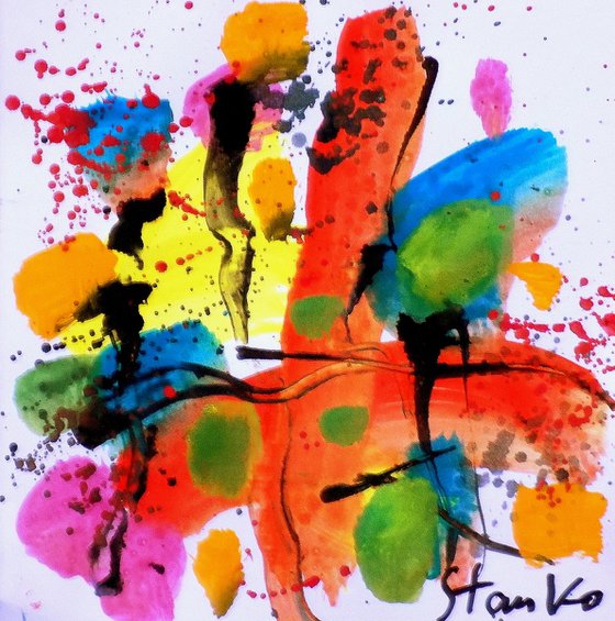 Musical abstraction-VIII
