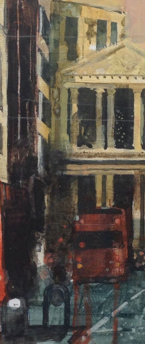 Early morning traffic, St Paul's 19 Mar by Julian Sutherland-Beatson