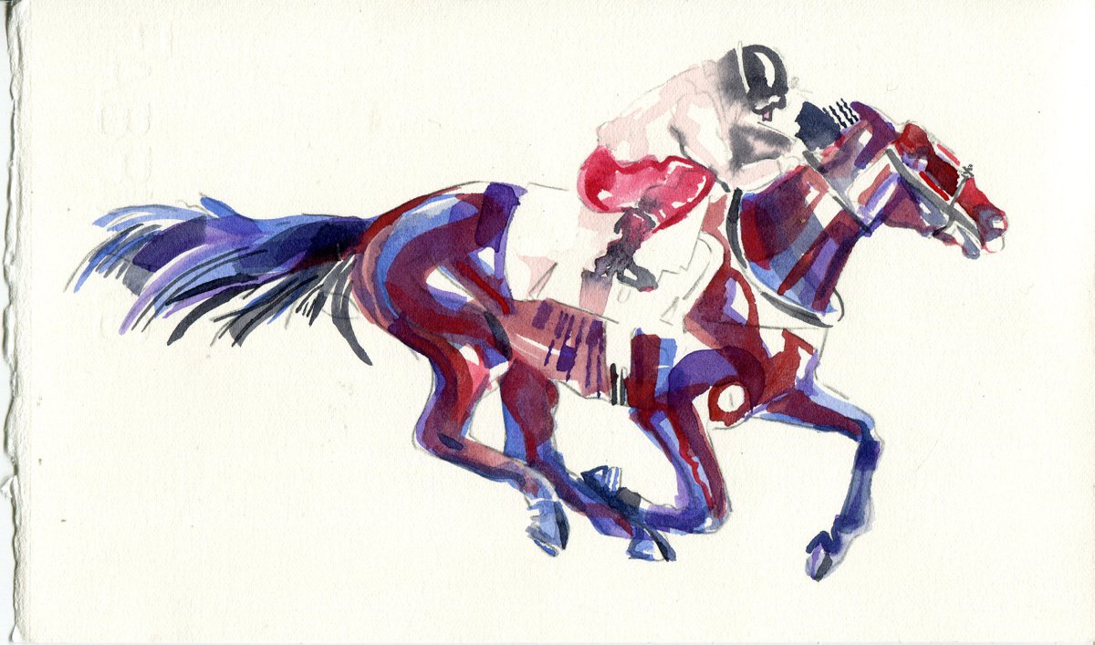 Horse Racing Part III by Hannah Clark