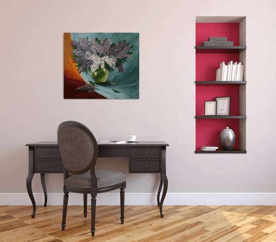 LILACS IN A VASE