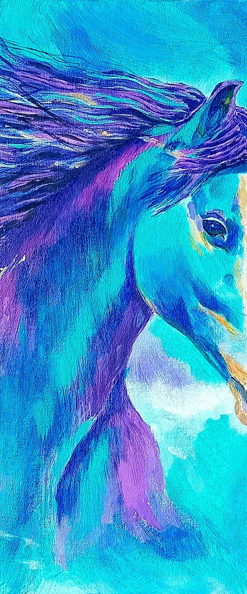 Turquoise Freedom by Liubov Samoilova