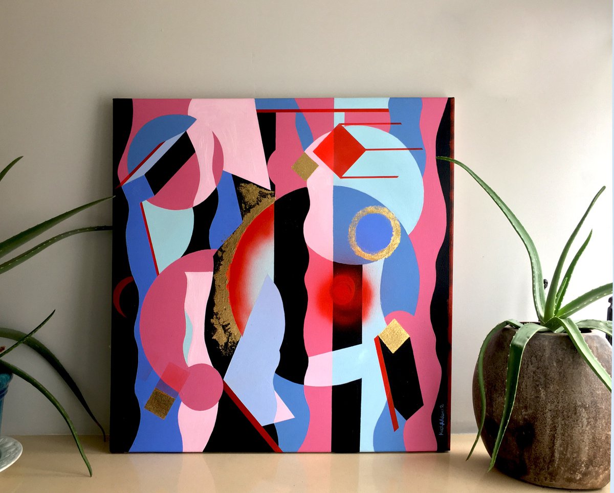  Eclipse By Koola Adams, 30 X 30, Artwork For Sale On Artfinder