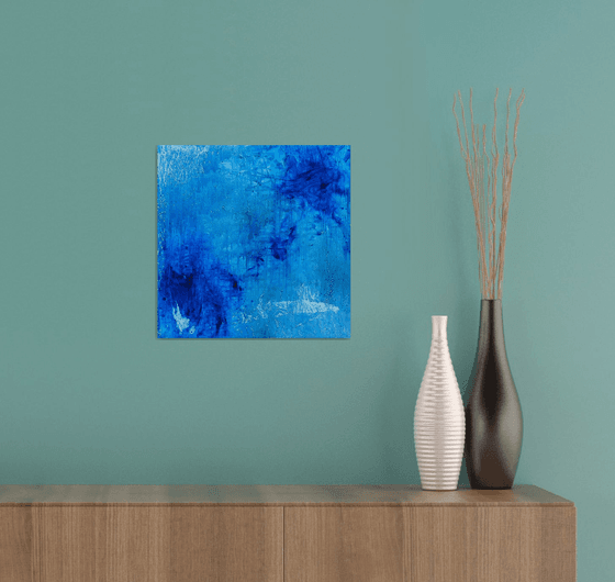 Blue abstract painting 2205202003