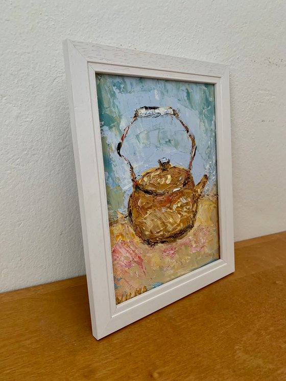 Still life with teapot