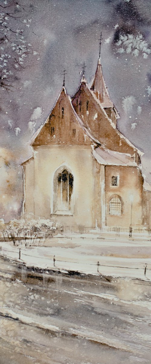 Church of the Holy Cross Krakow, Poland by Eve Mazur