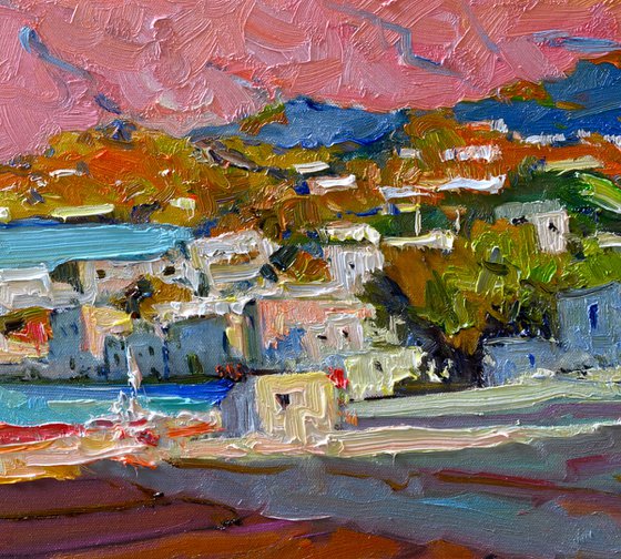 Evening on Greek Island