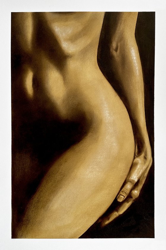 Innocent Lie II - Nude in Warm Dark Tones