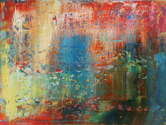 60x45 cm | 23.5 x 17.5″ Abstract Oil Painting Original Canvas Art