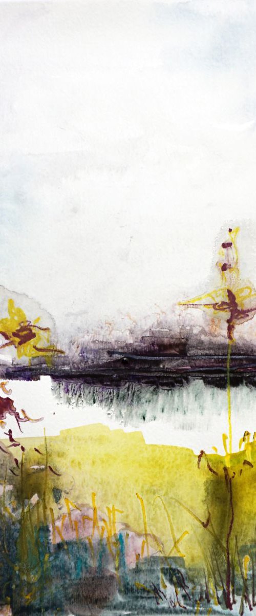 Fall Landscape 7 12x12in (30x30cm) by jelena b