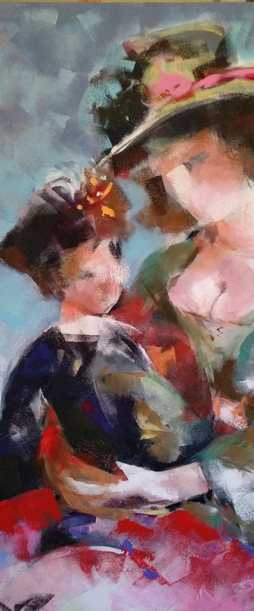 Madonna baroque 3 by Marina Del Pozo