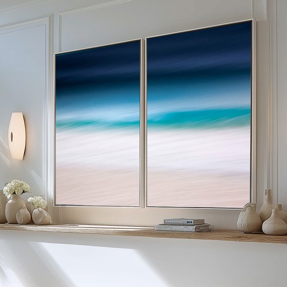 Deep Calm Diptych