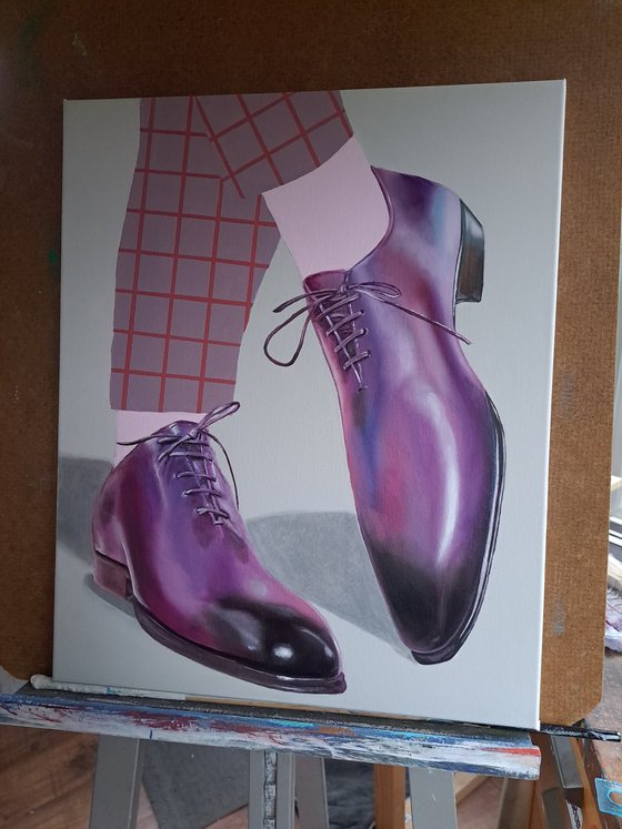 Purple Shoes