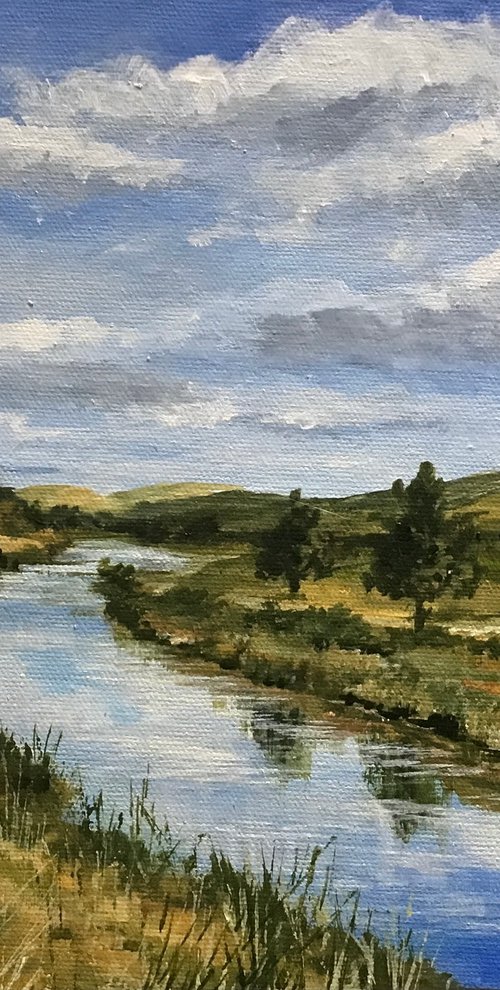 Along the River Lune by Valerie Jobes