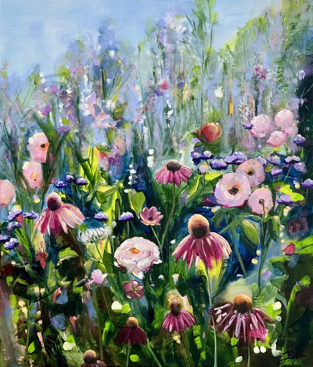 Summer In Bloom 1 by Sandra Gebhardt-Hoepfner