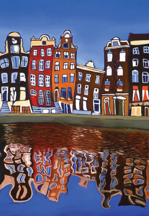 Canal Homes of Amsterdam by Grant Pecoff