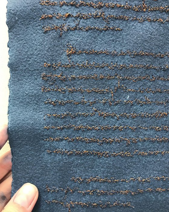The Manuscript (study on paper)
