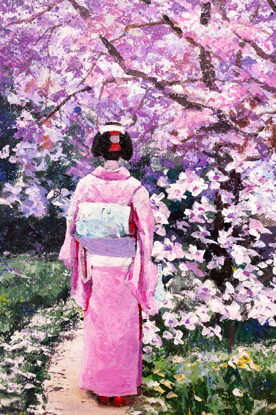 Blooming cherry