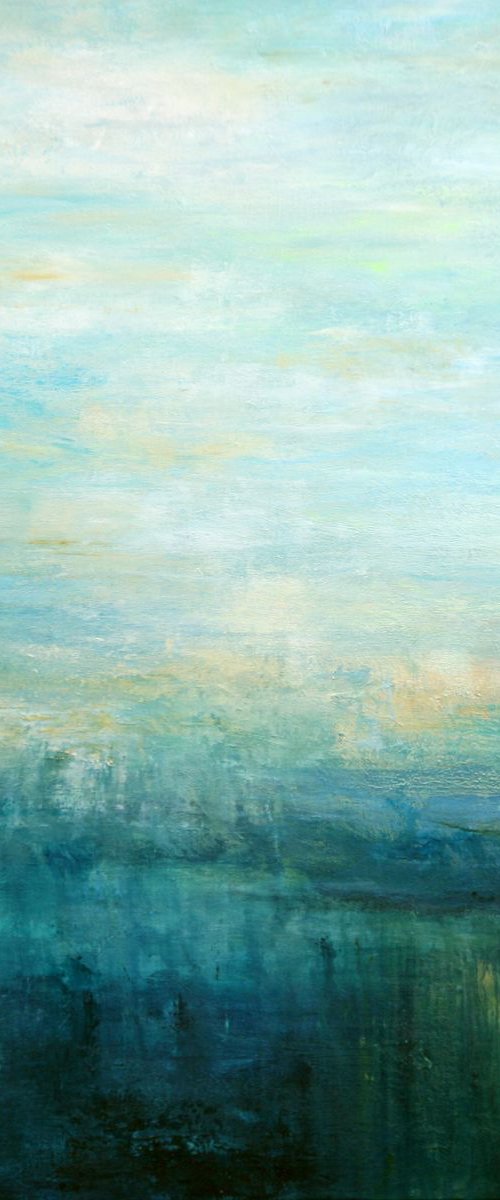 Abstract Seascape IV by Behshad Arjomandi