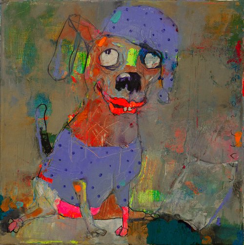 ""ARTdoggy" "Nighty night!"" by Victor Sheleg