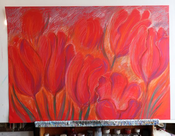 Tulips Red 3