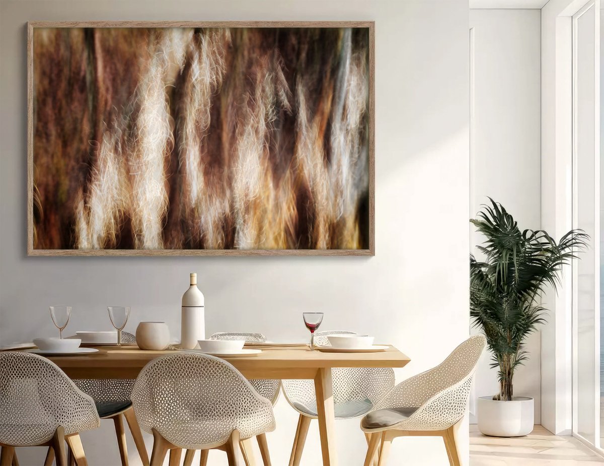 Abstract Botanical Photograph By Karim Carella, 63 X 43", Ruska (Studio 1), Original Artwork