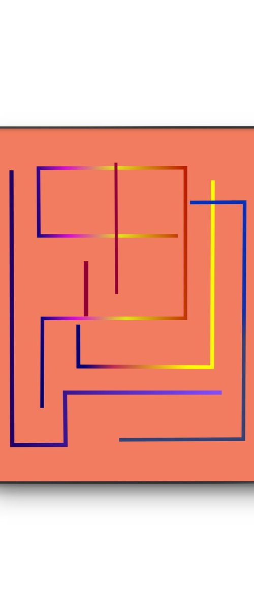 Structural Interference 3 by Veronika Obushikhina