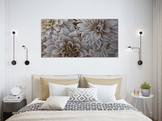 Blush Dahlia Garden