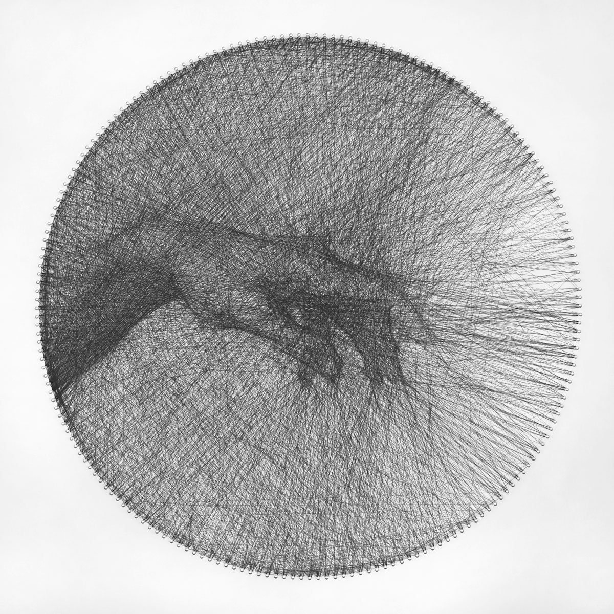 Organic Abstract Sculpture By Andrey Saharov, 22 X 22, Rethinking The Creation, Original Artwork