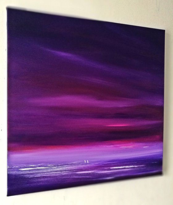 Seascape - Friendship in Purple