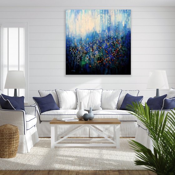 Urban forest 15 Blue