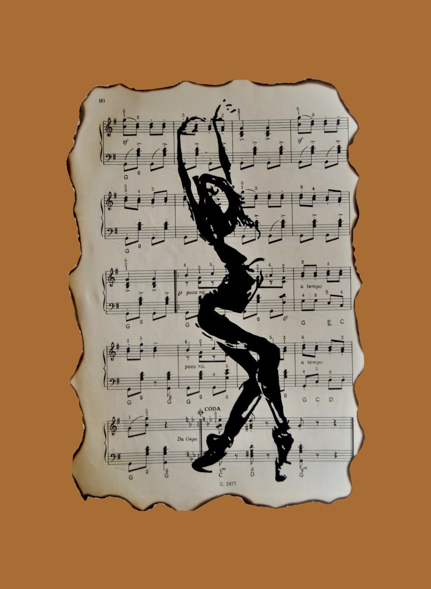 Illustrative Portrait Drawing By Simona Tsvetkova, 12 X 16", Muse 9, Original Artwork