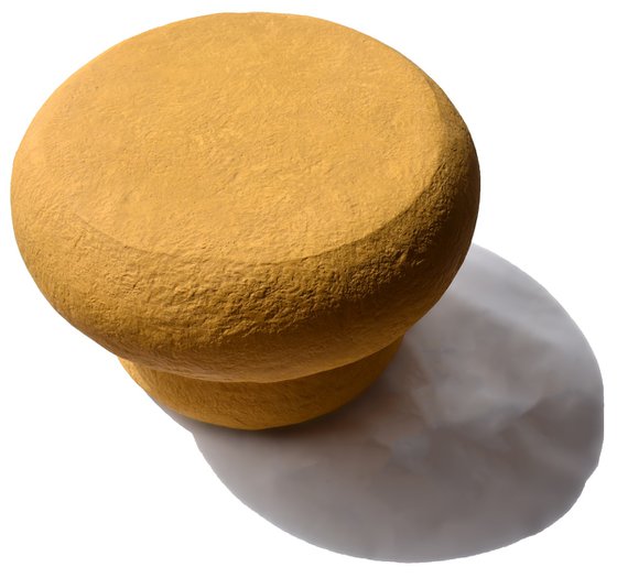 Yellow Mushroom (Coffee Table)