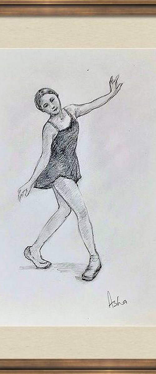 Ballerina Backstage 14 by Asha Shenoy