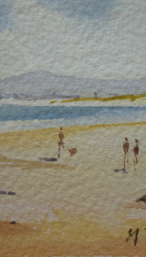Dollymount Strand by Maire Flanagan